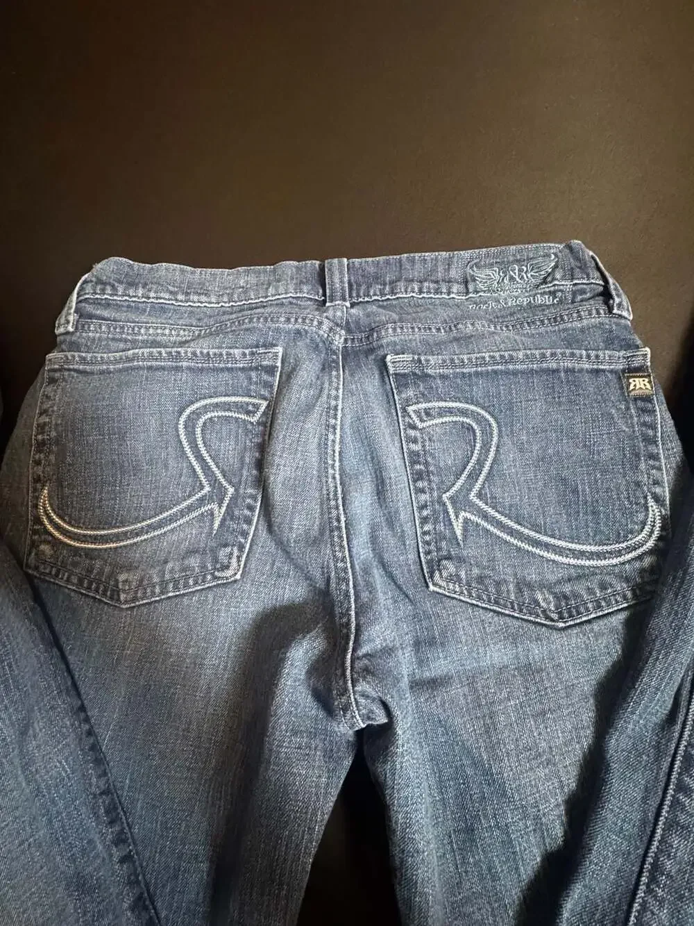 Rock & Republic Men's Bootcut Jeans Size 36x30 Blue Denim